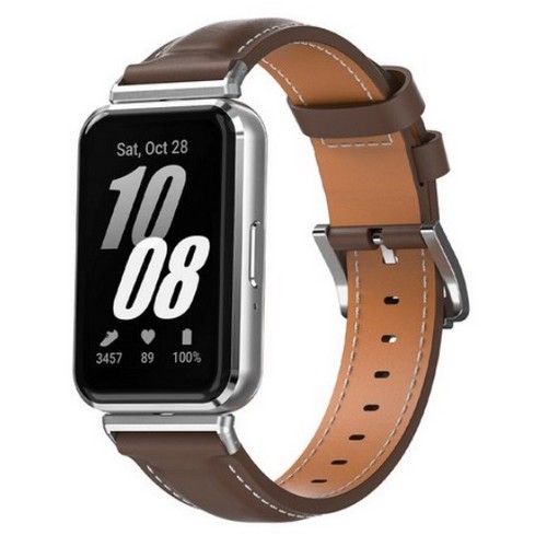 별다섯  갤럭시 핏3 이지스트랩 레더 클래식 스트랩