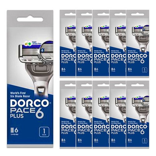 도루코  페이스6 플러스 일회용 면도기