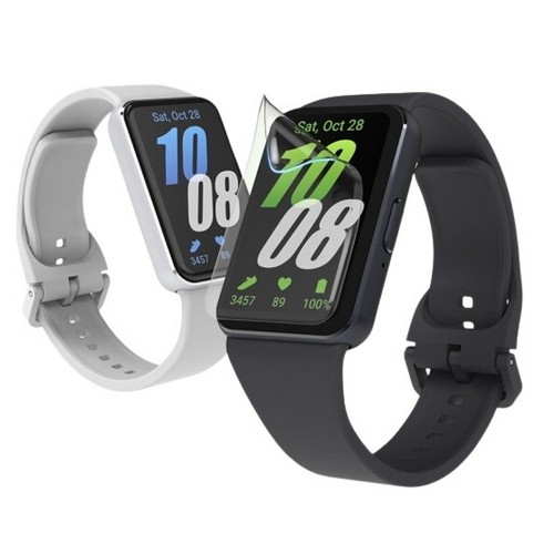 LAB.C  갤럭시 핏3 TPU 우레탄 풀커버 자가복원 액정보호필름 4매