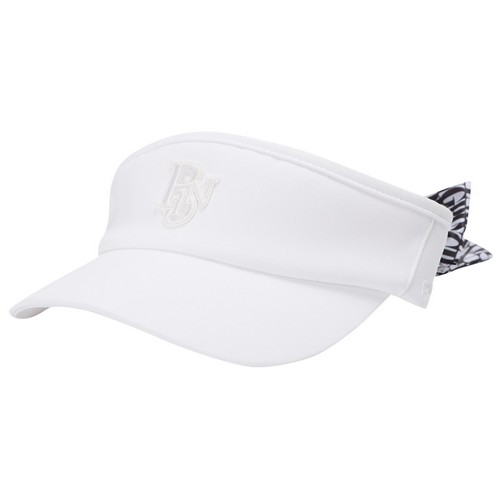 핑  로고 뒷리본 썬바이저 121D1CP183_WH