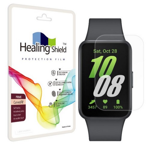 폰트리 힐링쉴드 갤럭시 핏3 커브드핏 프라임 고광택 액정보호필름 2매