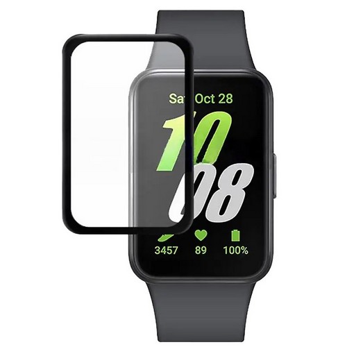 타임하우스  갤럭시 핏3 3D 강화유리 필름 액정보호필름 2매