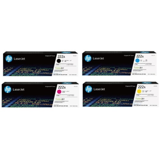 HP 정품 222A (W2220A, W2221A, W2222A, W2223A) 4색 세트