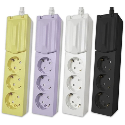 메가볼트 3구 누전차단 고용량 멀티탭