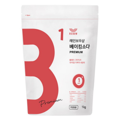 레인보우샵 베이킹소다 프리미엄 1kg