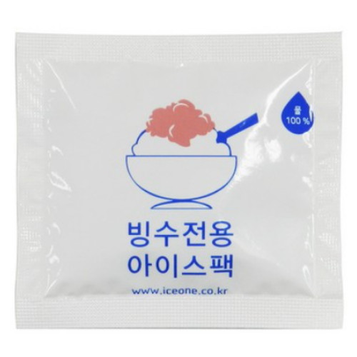 아이스원  물 100% 완제품 빙수 9x10cm