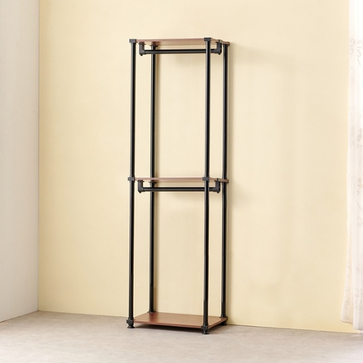 핀란디아  킹스행거 아멜리아 2단 선반 행거 600