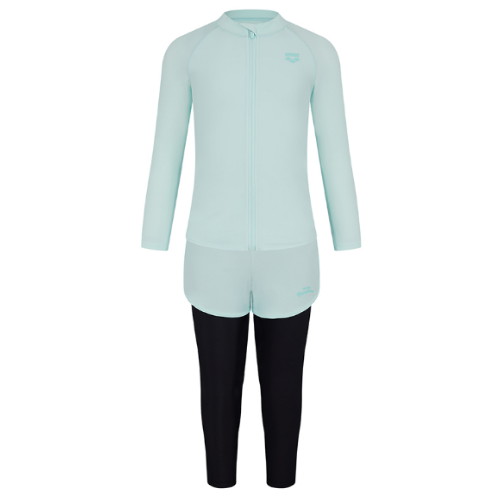 아레나  아동 선샤인 레저 래쉬가드 세트 A4BG1GS02MNT