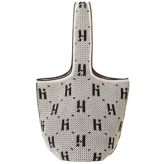 LF FOLDI 시그니처 니트 숄더백 L HIBA3F777BK