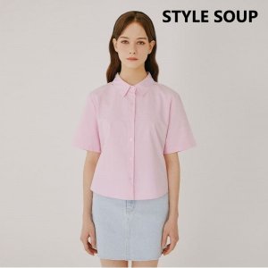 숲(SOUP) 쇼츠 슬리브 셔츠 SA5SSL1