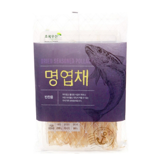 해청식품  명엽채 200g