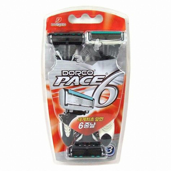 도루코  페이스6 일회용면도기 SX A100