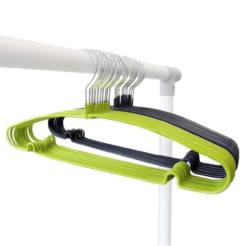 올리빙  PVC코팅 슬림 옷걸이