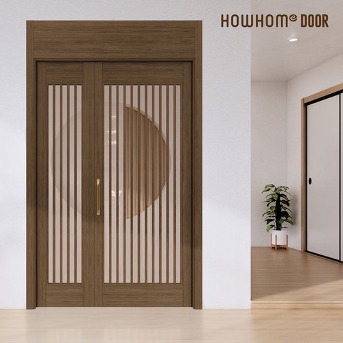 노루페인트  하우홈 오리엔탈 간살 비대칭 중문