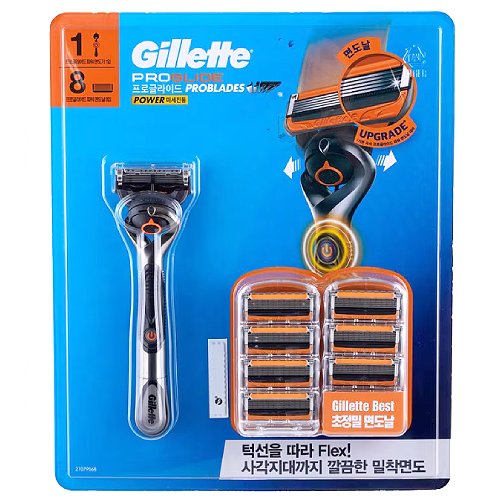 질레트  2024 프로글라이드 파워 + 면도날
