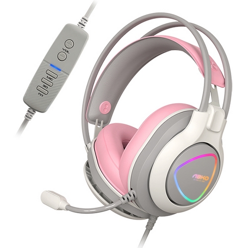 ABKO  N980 진동 가상 7.1 RGB 게이밍 헤드셋