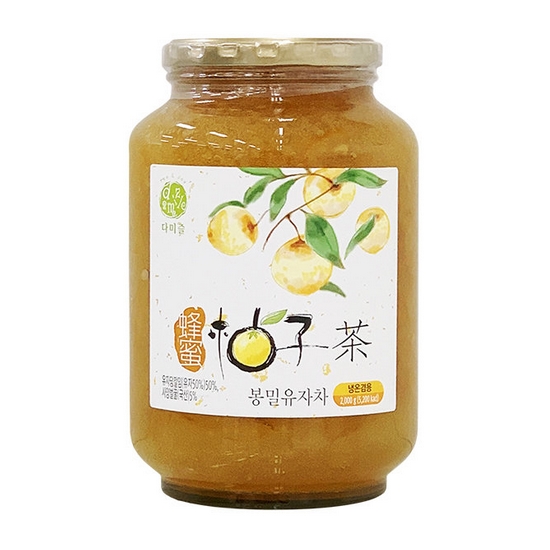 다정  다미즐 봉밀 유자차 2kg