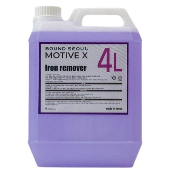 더블엠코퍼레이션 바운드서울 모티브엑스 아이언리무버 철분제거제 4L