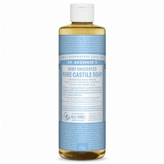 닥터브로너스 베이비 마일드 퓨어 캐스틸 솝 475ml