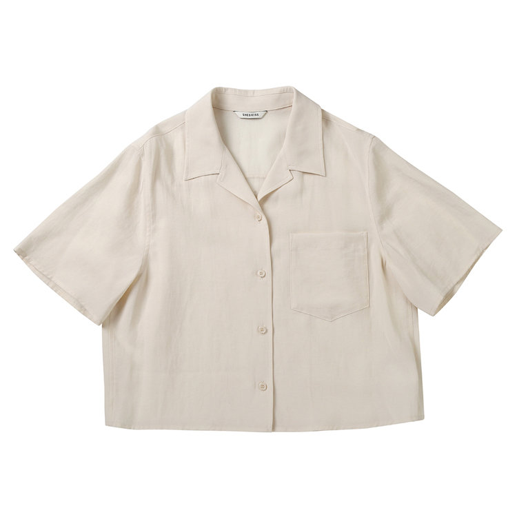 쉬즈미스 포켓 린넨 셔츠 SWWSTO21030