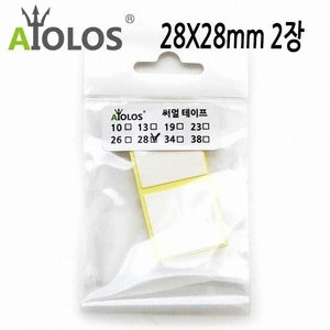 AiOLOS  써멀 테이프 28x28mm