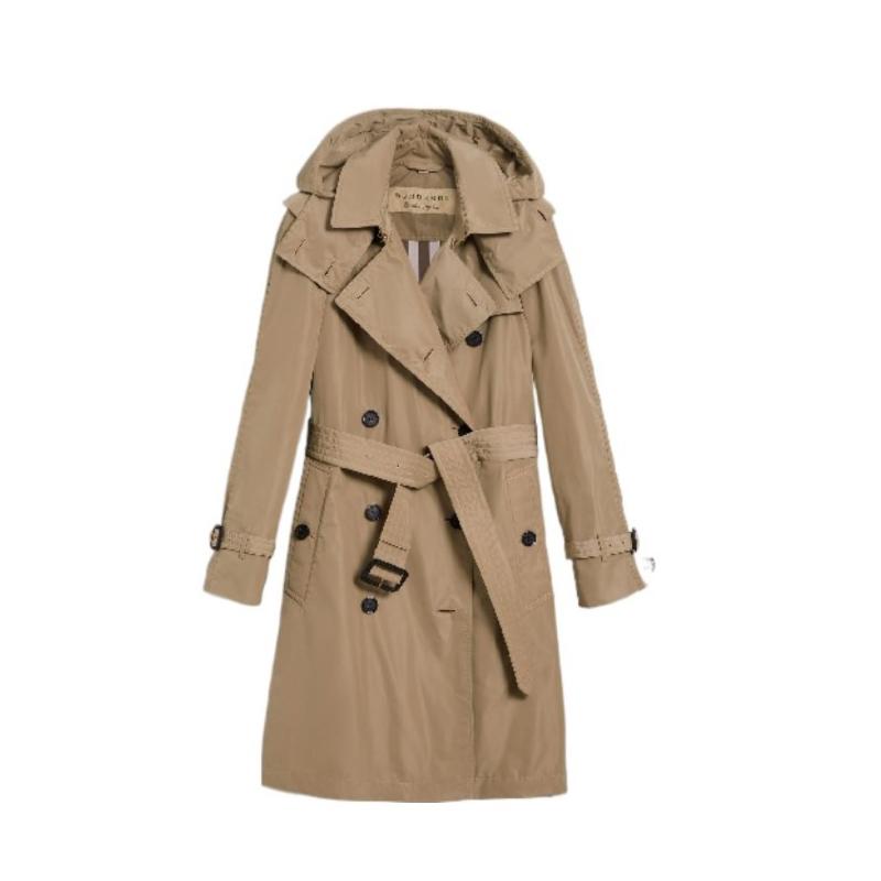 버버리 여성 엠버포드 하본 트렌치코트 40624631