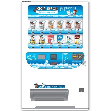 롯데기공  아이스파우치 자판기 LVI-09S01K