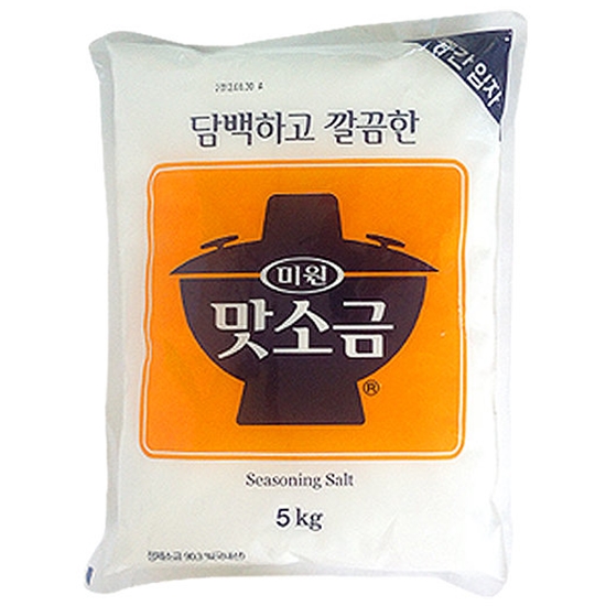  대상 미원 맛소금 5kg [4개]