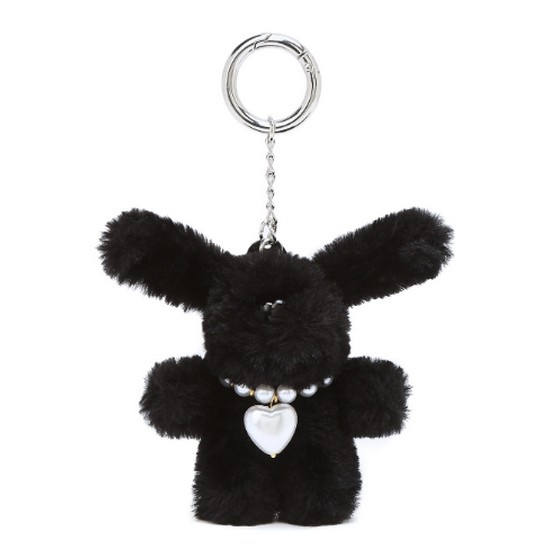 질스튜어트 토끼 인형 키링 겸 참장식_JAHO3F777BK