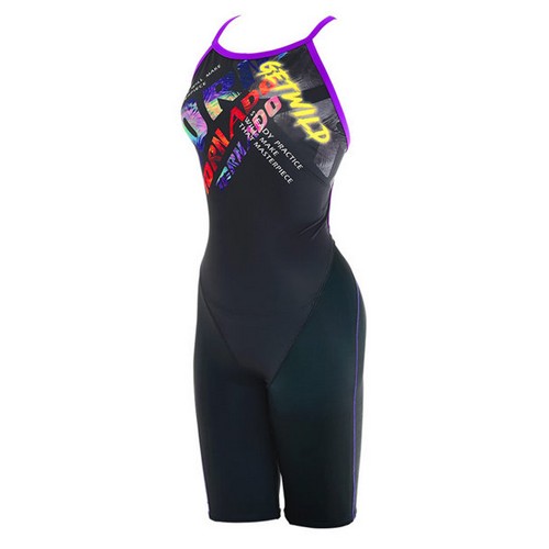 토네이도  PLR3405 여성 준선수용 4부반신 수영복