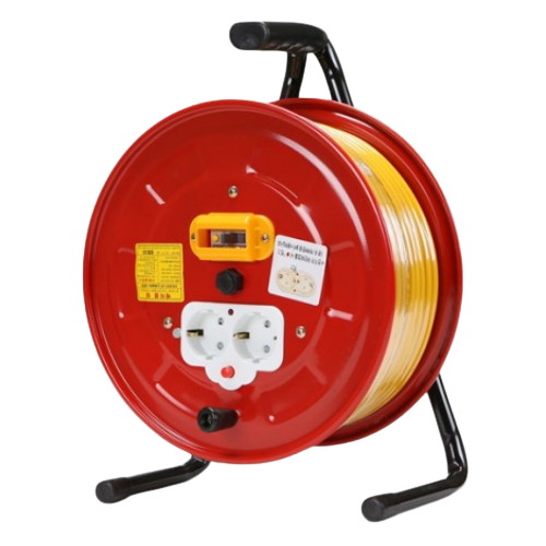 미경전기  2구 16A 누전차단 전선릴 2.5SQ