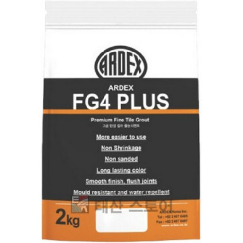 아덱스  탄성 줄눈 시멘트 FG4 PLUS 2kg