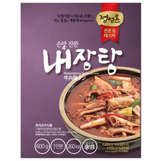 초원식품  정성온 내장탕 600g