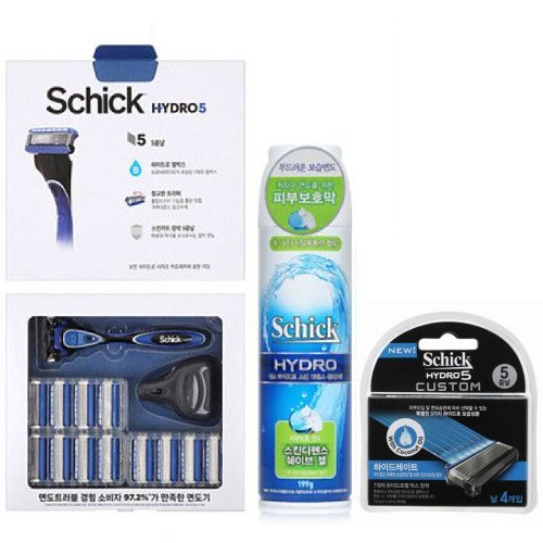 쉬크  리뉴얼 하이드로5 베이직 + 면도날