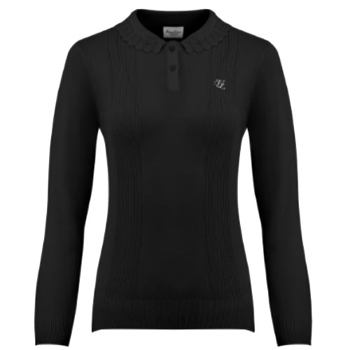 페어라이어  물결 카라 니트 FS4SW01FBK