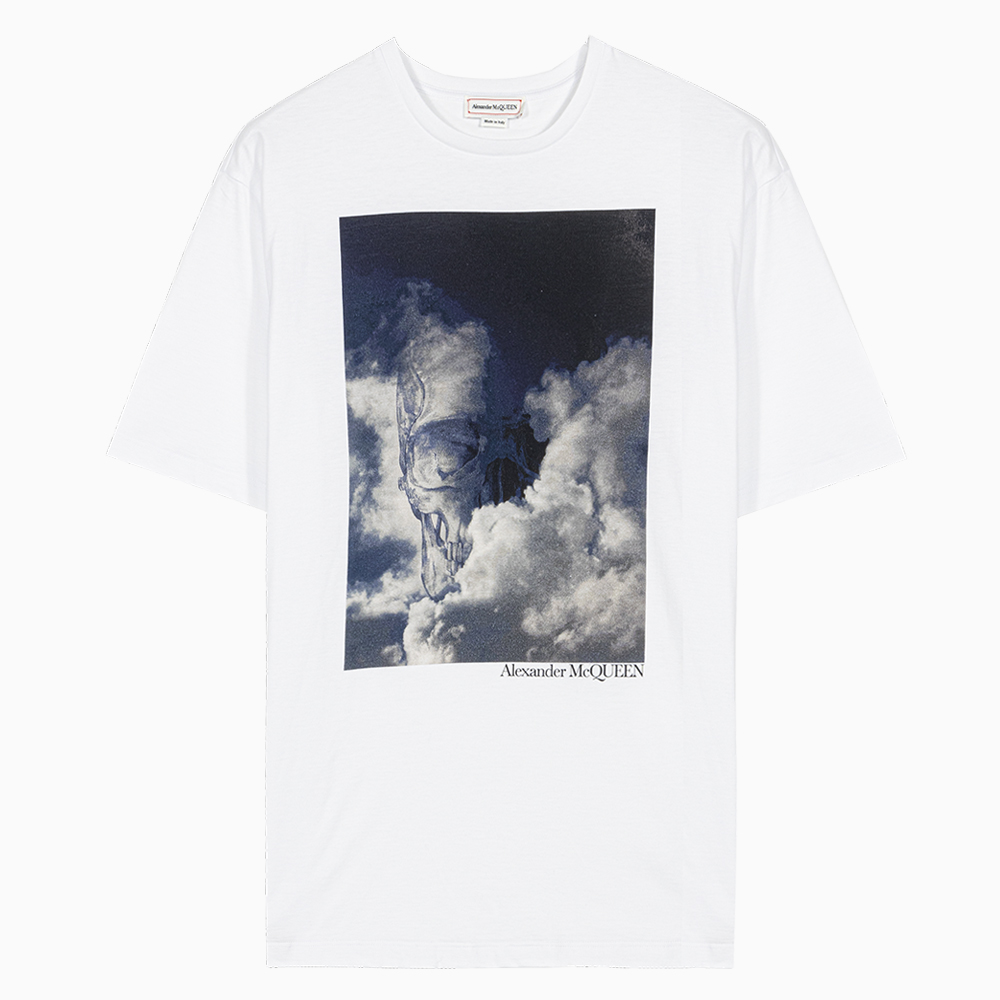 알렉산더맥퀸 스톰 스컬 반팔 티셔츠 701325 QZAFU 0900