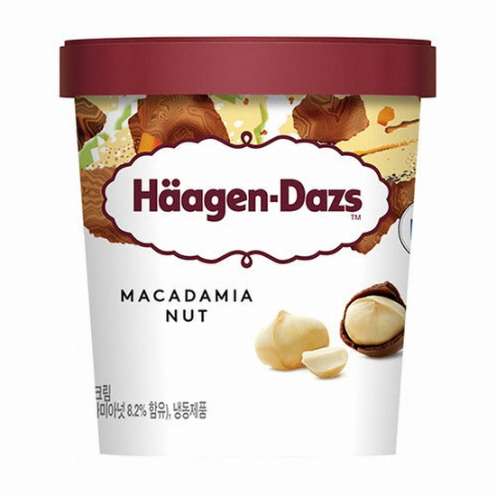 하겐다즈  마카다미아넛 파인트 473ml