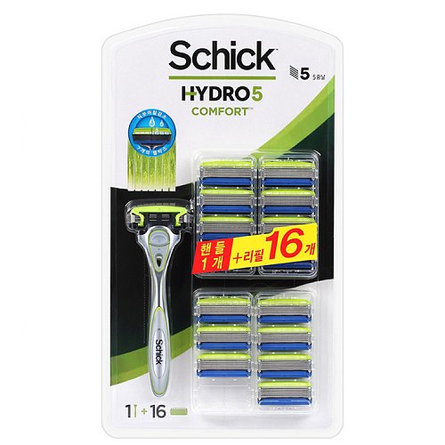 쉬크  하이드로5 컴포트 + 면도날