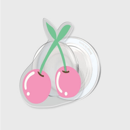 모먼트디자인  더나인몰 pink cherry 맥세이프 아크릴스마트톡