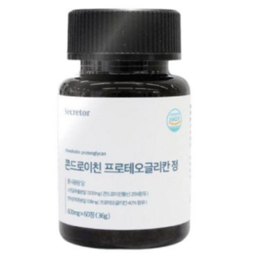 시크리터 콘드로이친 프로테오글리칸 UP 60정