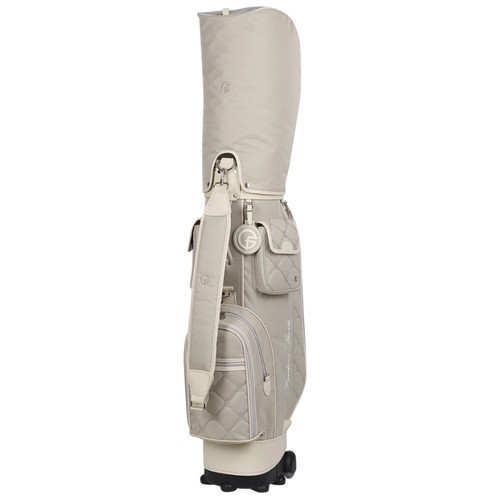 팬텀  로고 자수 퀼팅 트롤리 캐디백 221D1CB001_BG