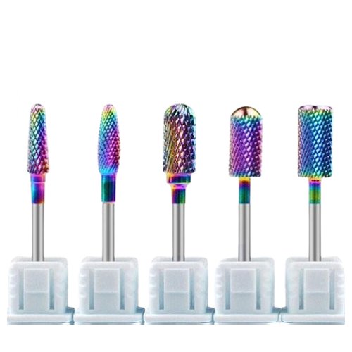 다이아몬드 레인보우 네일 드릴 비트 5종 세트 NB