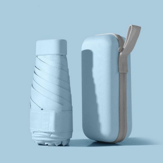 비치온 미니 5단 6K 자외선차단 암막 양산 겸 우산