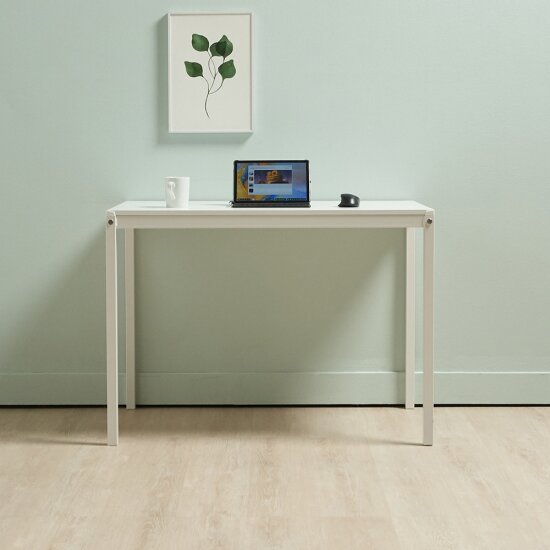 에보니아 브베 철제 일반형 책상