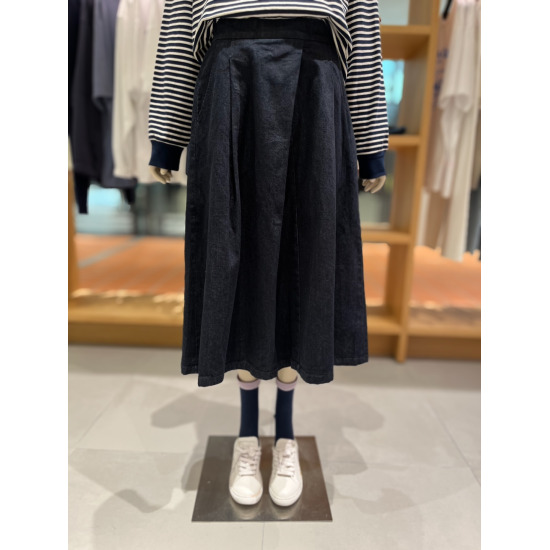 스튜디오톰보이 여성 턱주름데님스커트 9174362972