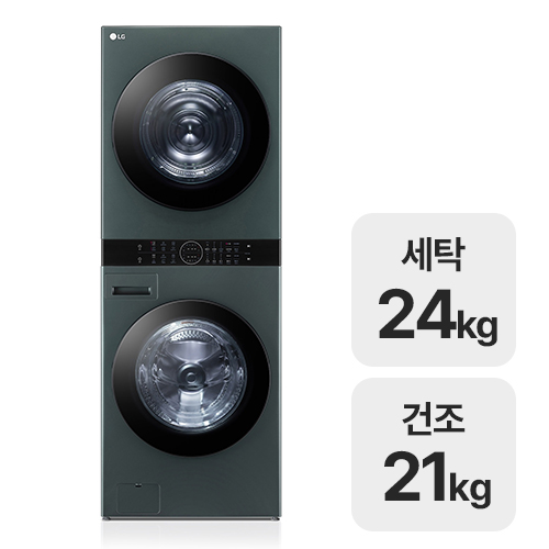 LG전자 트롬 오브제컬렉션 워시타워 W21GGAM