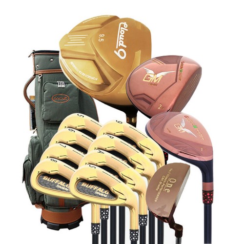 아화골프  버팔로 시니어 골드 풀세트