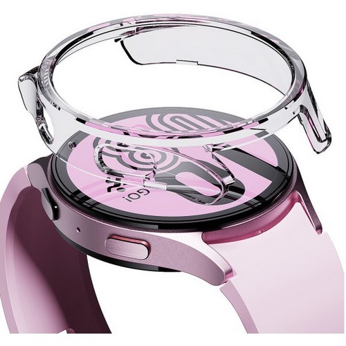 케이엠크레비즈  갤럭시워치7 슈퍼슬림 투명 풀커버 케이스