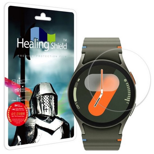 폰트리 힐링쉴드 갤럭시워치7 슬림 강화유리 액정보호필름 2매