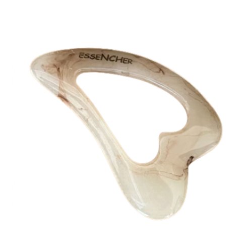 에센시에르 밀랍 수지 괄사 더블하트형